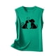 thumbnail image 5 of Verano mujer moda cuello redondo impreso sin mangas casual camisetas sin mangas Fridja gh5323, 5 of 5