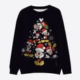 thumbnail image 3 of Sudadera de manga larga con cuello redondo para mujer, suéter informal de Mickey y Minnie de Disney, Y2K, novedad de otoño, 2022, 3 of 4