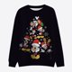 thumbnail image 4 of Sudadera de manga larga con cuello redondo para mujer, suéter informal de Mickey y Minnie de Disney, Y2K, novedad de otoño, 2022, 4 of 5