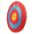 thumbnail image 1 of tiro con tiro con de paja sólida de múltiples capas Blanco hecho a man práctica de tiro al aire libre 55cm 2 capas Sunnimix objetivo de tiro al arco, 1 of 7