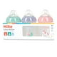 thumbnail image 5 of Biberones Nuby para bebés, paquete de 3, con tetina de flujo lento, 240 ml, 5 of 5