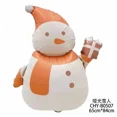 thumbnail image 3 of Globos de aluminio navideños Dibujos animados 3D Papá Noel Alce Muñeco de nieve Muleta navideña Globo Feliz Navidad Feliz Año Nuevo 2025, 3 of 5