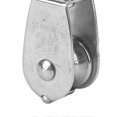 thumbnail image 2 of Single Pulley Universal 316 Stainless Steel Swivel Wheel Hanging Tool Fit for Ships Boat, 2 of 3