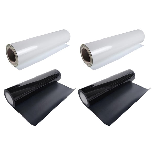 4x 30cm 1m Láminas de vinilo de transferencia de calor para planchar en camisetas Otras prendas Bolsas de ropa Papel