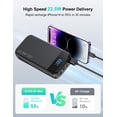 thumbnail image 2 of Cargador portátil Power Bank LENGSUM 32000 mAh con cables PD3.0, 2 of 8
