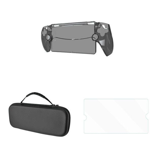 Funda Protectora Transparente PC A Prueba Golpes Lavable para PS5 Portal ()