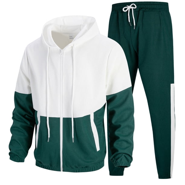 Mens Pantalones Casuales Color Sólido Pantalones Traje Conjunto, Manga Corta Turndown Cuello Blusa con Chaqueta de Solapa