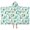 Green Christmas Tree, variant on Red and Brown Christmas Pattern Hooded Bath Towel，50"x30" for Ages 3 To 12 Kids, Quick Dry Lightweight Soft Microfiber Hood Beach Towel Cover Up for Kids
