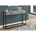 thumbnail image 6 of Pemberly Row 2 Drawer Accent Console Table in Gray and Black, 6 of 8
