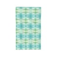 thumbnail image 1 of YFYANG Absorbent Towel, Soft Skin-Friendly Green Stripe Art Washcloth Bath Towel, Suitable for All Skin, 27.5 x 16-inch, 1 of 7