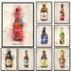 thumbnail image 2 of Póster de cerveza de acuarela Corona Extra, cerveza belga, cuadro de arte de pared, lienzo impreso, bar, sala de estar, decoración del hogar, pintura, regalos, cuadros, 2 of 5
