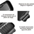 thumbnail image 2 of Porta Jabón Portátil y Duradero con Tapa, Jabonera de Viaje Hermética a Prueba de Fugas (Transparente), 2 of 4