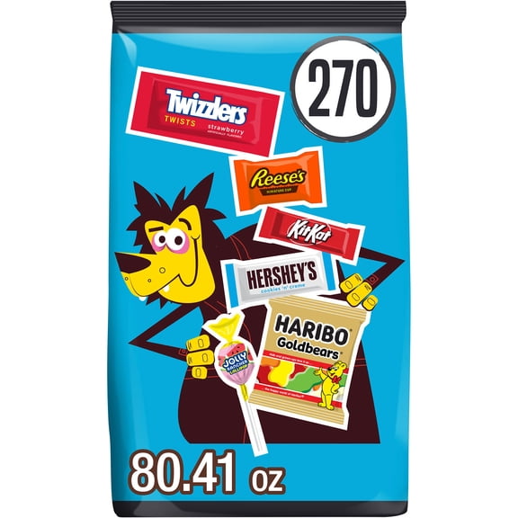 Hershey Assorted Halloween Candy, Variety Pack 80.41 oz, 270 Pieces