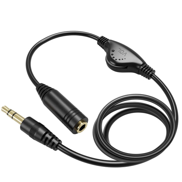 Cable de extensión para auriculares pChero, 3,5 mm, macho a hembra, 1 m