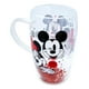 thumbnail image 3 of Taza plateada con forma de corazón de Minnie y Mickey de Buffalo Disney, 450 ml, 3 of 9