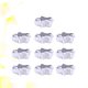 thumbnail image 3 of 10 cuentas dispersas de plata de ley con forma de estrella pequeña, para manualidades, accesorios para pulseras (plata), 3 of 8