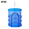 thumbnail image 1 of Hanging Storage Air Drying Net Foldable Mesh Vegetable fishing Dishes Mesh, 1 of 5