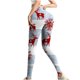 thumbnail image 1 of Leggings de yoga elásticos de cintura media con estampado navideño para mujer Fridja  hfkajh104358, 1 of 5