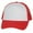White/Red, variant on Youth Girls Boys Trucker Cap  - Snapback Kids Baseball Hat White/Navy