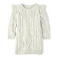 thumbnail image 2 of The Children's Place Toddler Girl Long Sleeve Sweater Dress, Sizes 12M-5T, 2 of 3