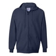 thumbnail image 1 of Sudadera con capucha para hombre Hanes Ultimate Heavyweight con cremallera completa Azul marino XXL, 1 of 1