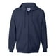 thumbnail image 1 of Sudadera con capucha para hombre Hanes Ultimate Heavyweight con cremallera completa Azul marino XXL, 1 of 1