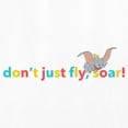 thumbnail image 2 of Women's Dumbo Don't Just Fly, Soar  Graphic Tee White Medium, 2 of 4