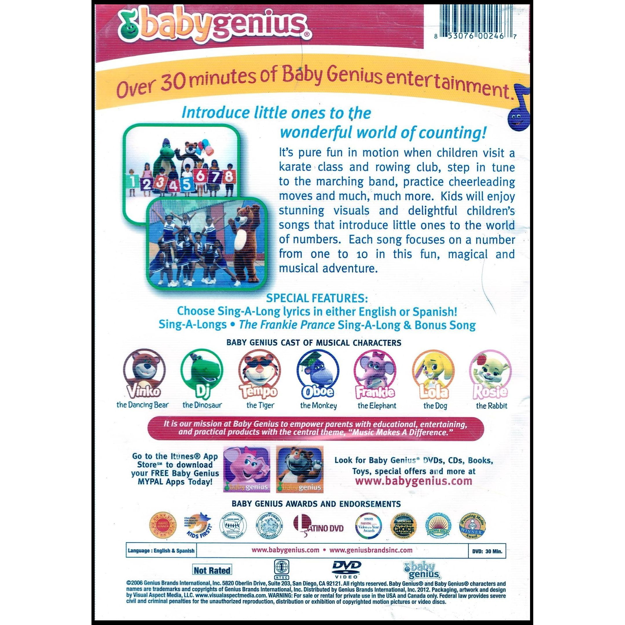 その他 Baby Genius: Counting Songs [DVD] Amazon.com: Baby Genius: Counting Songs : ., .: Movies & TV