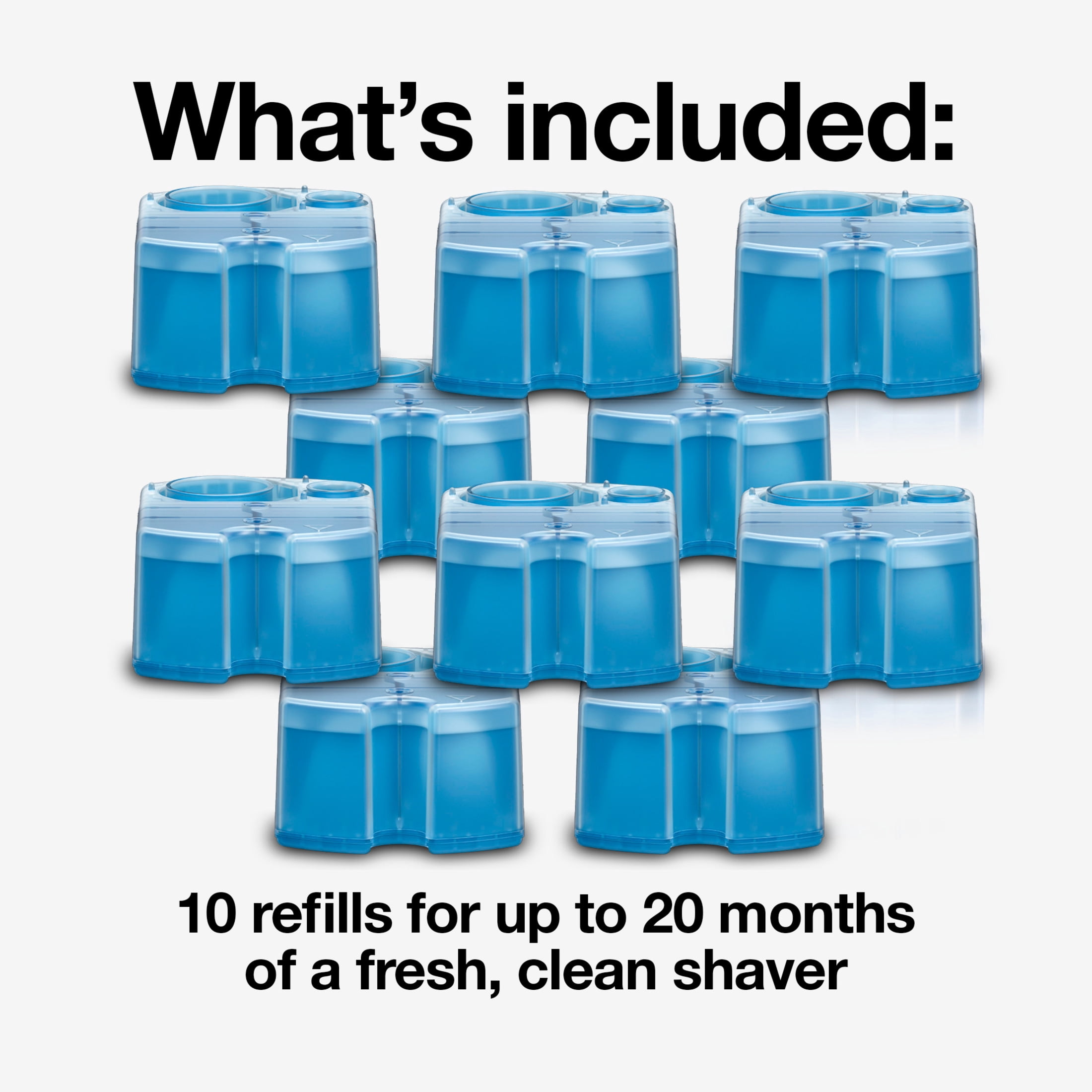 Braun Clean & Renew Refill Cartridges CCR - 10 Pack - Walmart.com