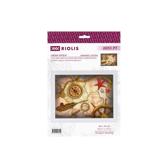Riolis Cross Stitch Kit Treasure Hunting