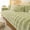 Green, variant on Plush Sofa Cover 1 2 3 Seater, Soft Warm Sofa Slipcover For Corner L Shape 1 2 3 Seater, Non-Slip Velvet Sofa Cushion Covers, Thick Furniture Protector for Kids, Pets (White, 70x70cm)