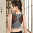 thumbnail image 5 of Sujetador deportivo de doble capa con espalda hermosa y sin aros de acero, de secado rápido, a prueba de golpes, para fitness, yoga y running, 5 of 5