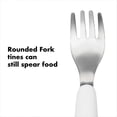 thumbnail image 2 of (Orange) Infants and Toddlers Learn to Eat Training Fork Spoon Feeding Cutlery Fork and Spoon, 2 of 3