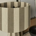 thumbnail image 6 of Modway Renae Handwoven Cotton Thread Striped Table Lamp in Cobblestone by Modway, 6 of 11