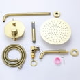 thumbnail image 4 of Three Functions Complete Shower System, Shower Faucet Set with Bathroom Bathtub Faucet with Rough-in Valve, 4 of 5
