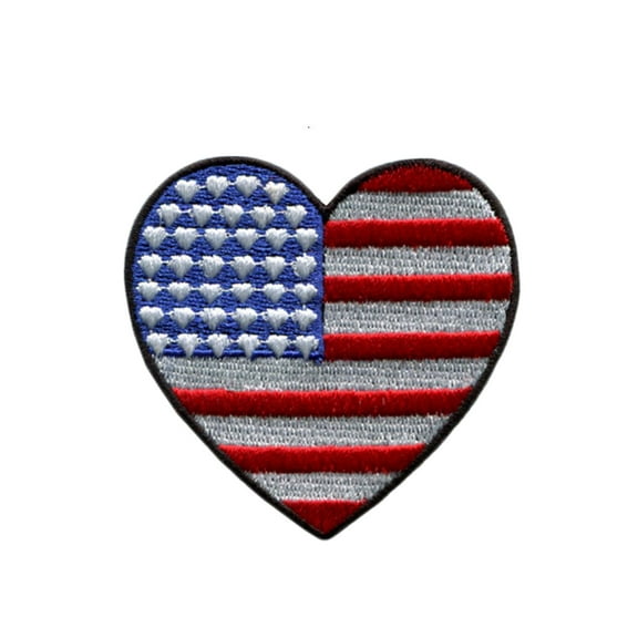 Ysmzzmsy 1 PCS Patches Iron On or Sew On Embroidered Tactical Military National America Patch