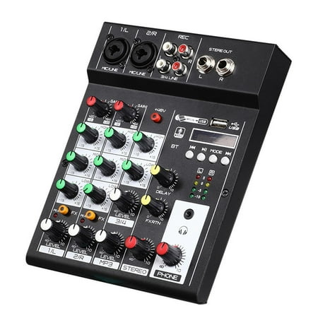 Mixer Mixing Console Digital Mixer US Plug Multi Inputs and Outputs ...