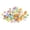 C 100pcs, variant on Dserhfy Foam Easter Eggs Realistic Bird Egg Decorations Colorful Foam Egg Keepsakes for Spring Party Decor Basket Fillers