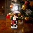 thumbnail image 3 of Figura navideña con luz nocturna de Papá Noel, decoración creativa para sala de estar y dormitorio (A), 3 of 7
