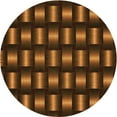 thumbnail image 1 of Ahgly Company Machine Washable Indoor Round Transitional Night Red Area Rugs, 7' Round, 1 of 7
