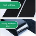 thumbnail image 3 of 1/2/5M Strong Self Adhesive Fastener Hook and Loop Strips with Glue Double-Side Mounting Tapes DIY Craft Accessories 50mm Black, 3 of 9