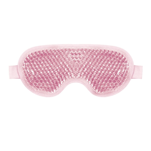 Mascarilla para ojos cálida y refrescante para la hinchazón de los ojos y relajación.