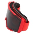 thumbnail image 4 of Skiing Protection Goggles, Scratch Proof Anti Fog Oversized OTG Design Air  System Ski Goggles  For Skating Black Frame Grey Lens,Black Frame Silver Lens,Black Frame Red Lens,Red, 4 of 8