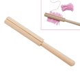 thumbnail image 3 of Abbracc Bent Latch Hook with Long Wood Handle, Yarn Cutter Tool for Tapestry Carpet Rug Making DIY Embroidery Crafts, 3 of 9