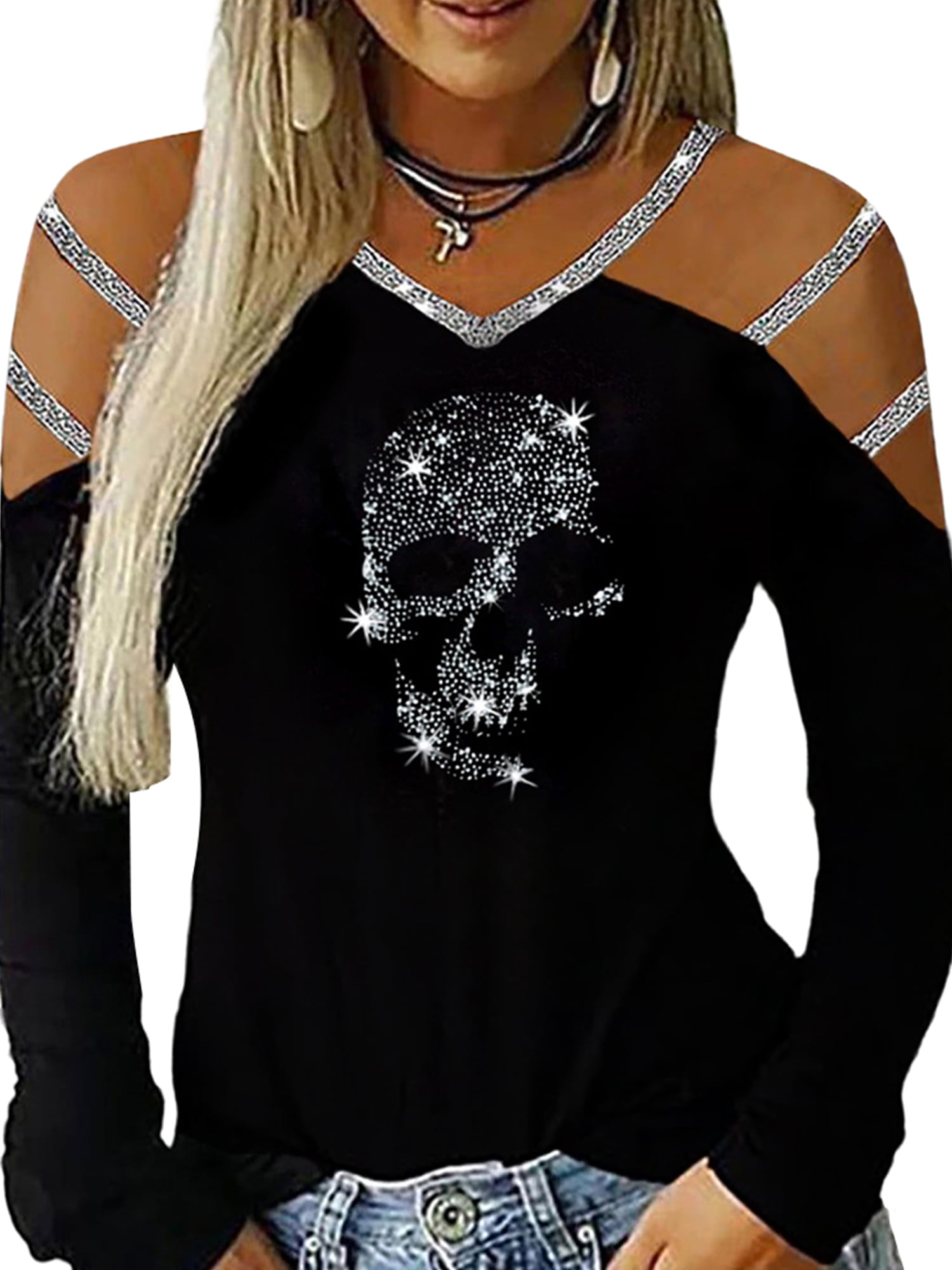 【美品】RUDE GALLERY F HOLE LONG SHIRT HUMMINGBIRD OPEN COLLAR L/S SHIRT (BLACK) / RUDE GALLERY