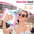 thumbnail image 3 of Case for iPad Pro 11 inch M4 2024/ M5 2025, 360 Rotating Stand Handle Pencil Holder Shoulder Strap Heavy Duty Shockproof Cover, Rainbow Pink, 3 of 7