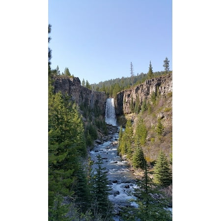 LAMINATED POSTER Waterfall Tumalo Falls Central Oregon Poster Print 24 x (Best Time To Visit Oregon Waterfalls)