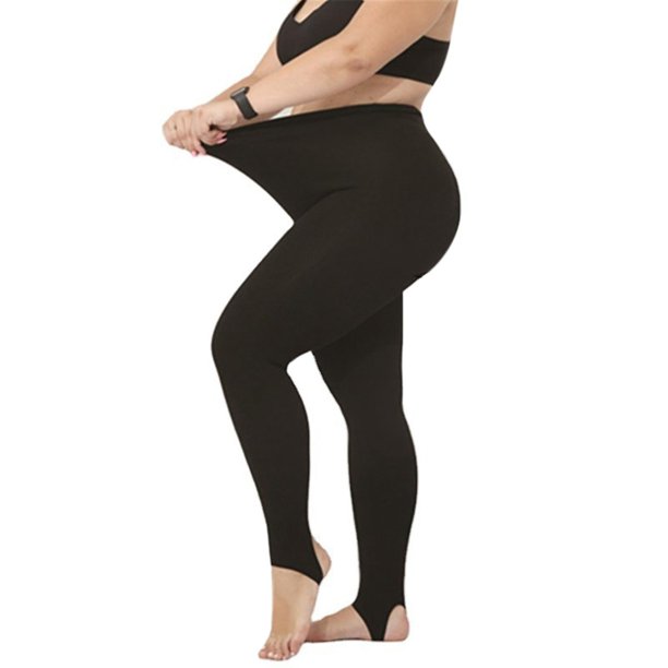 Leggings de cachemir YONGSHENG para mujer Pantalones gruesos Pantalones cálidos 65-130 kg
