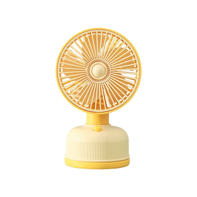 Vwrxbz Rechargeable Mini Desk Fan USB Powered Quiet Multi-Speed Small Fan for Office Bedroom Home Desktop Table Portable Cooling