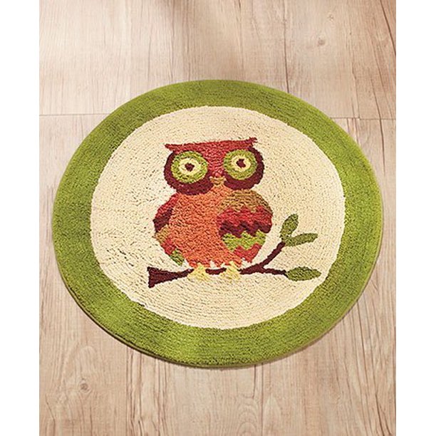 Owl Bathroom Collection Rug Walmart Com Walmart Com